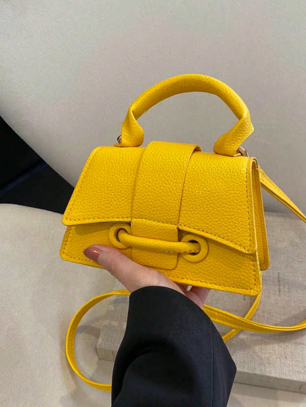 Yellow Mini Crossbody/Handle Bag