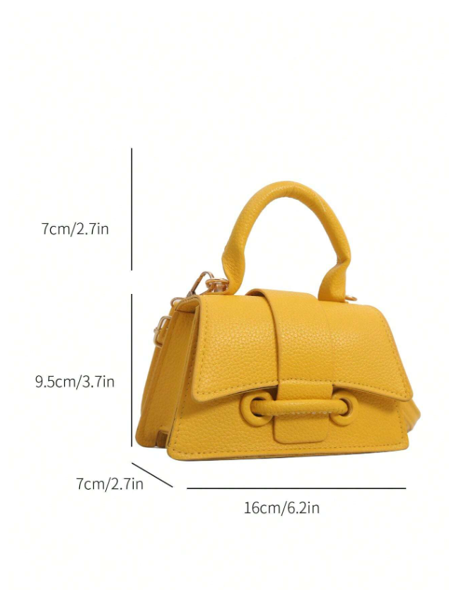 Yellow Mini Crossbody/Handle Bag