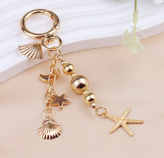 Seashell Bag Charm