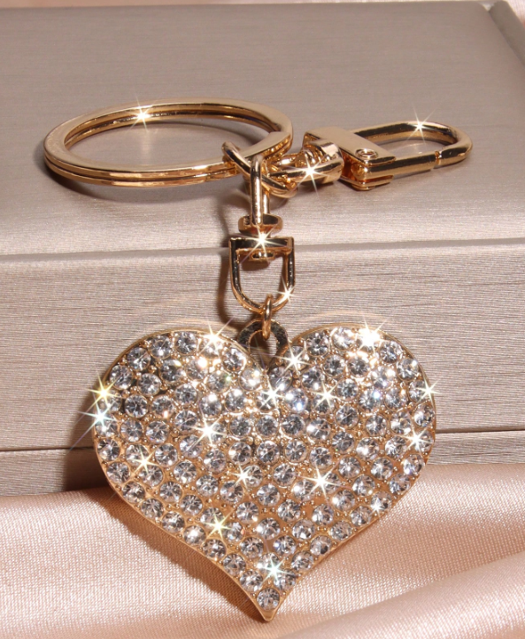 Heart Bag Charm