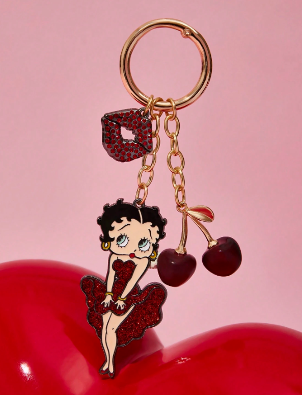 Betty Boop Bag Charm