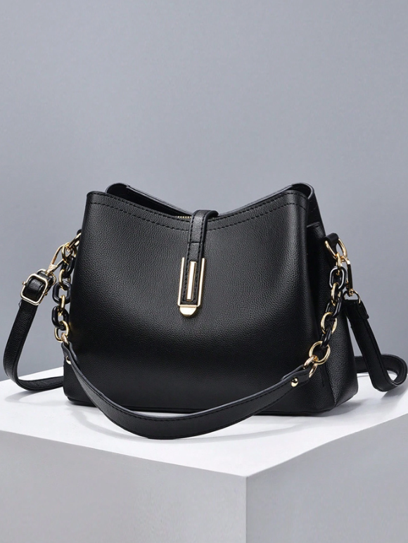 Burgundy Underarm/Crossbody Bag