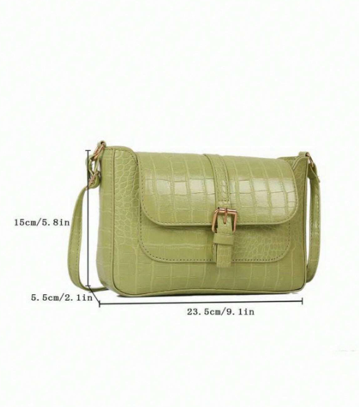Crocodile Pattern Crossbody