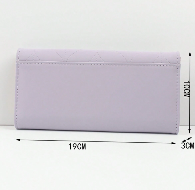 Elegant Design Clutch Purse - Stone/Mauve
