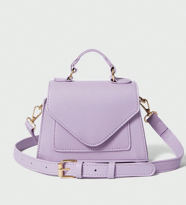 Beautiful Lavendar Bag Removable Crossbody Strap