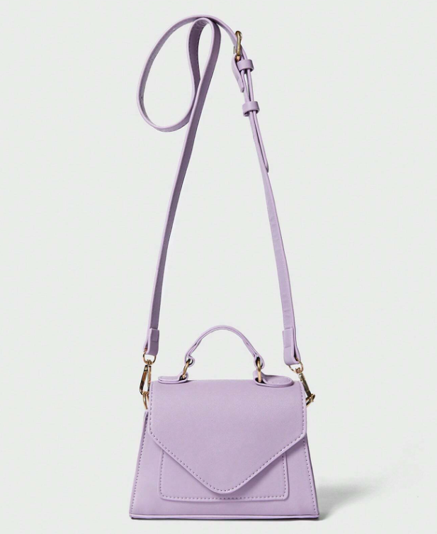 Beautiful Lavendar Bag Removable Crossbody Strap