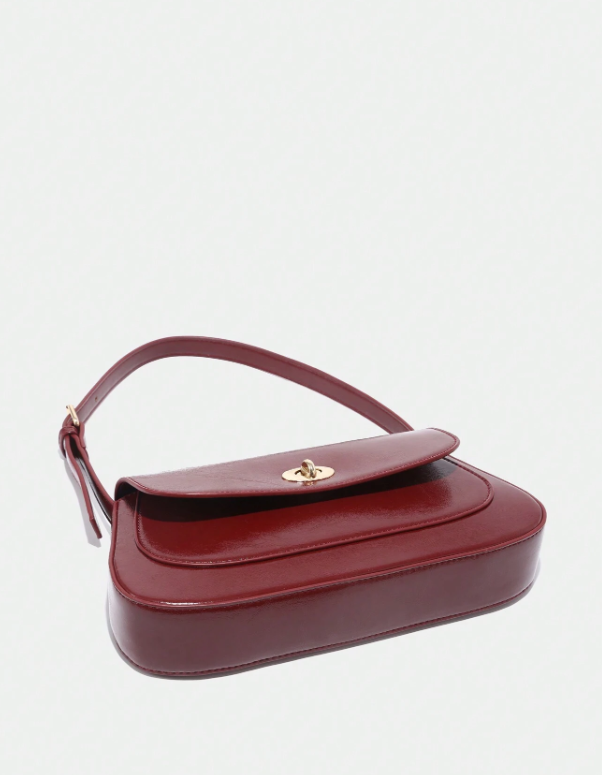 Glossy Underarm Bag