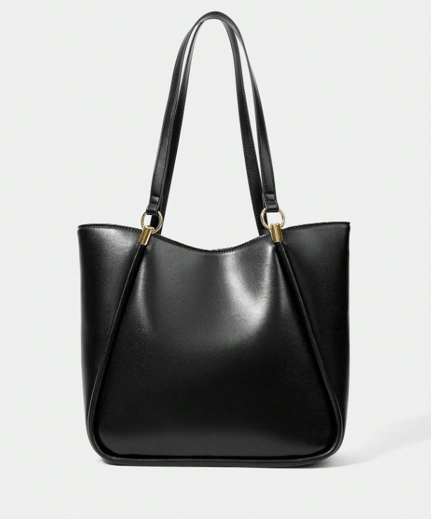 Classy Women Shoulderbag Tote - Brown/Black/Coffee