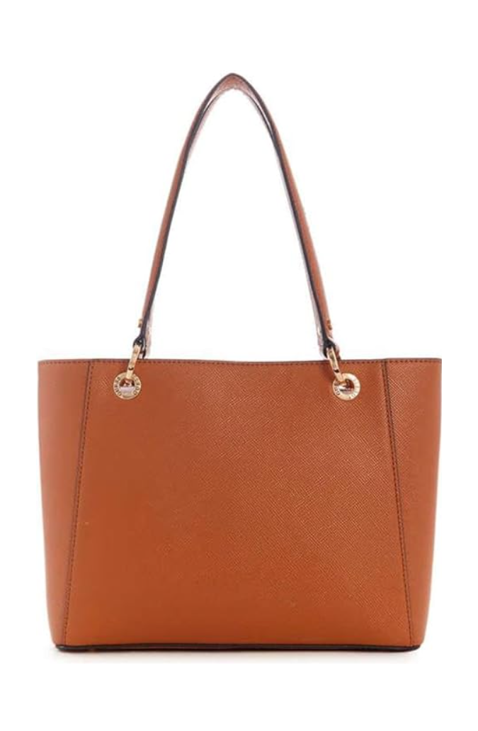 GUESS Noelle Cognac Tote