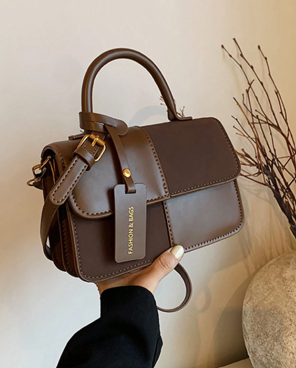 Plaid Patchwork Crossbody/Handbag