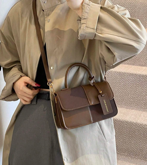 Plaid Patchwork Crossbody/Handbag