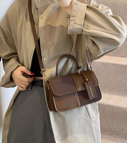 Plaid Patchwork Crossbody/Handbag