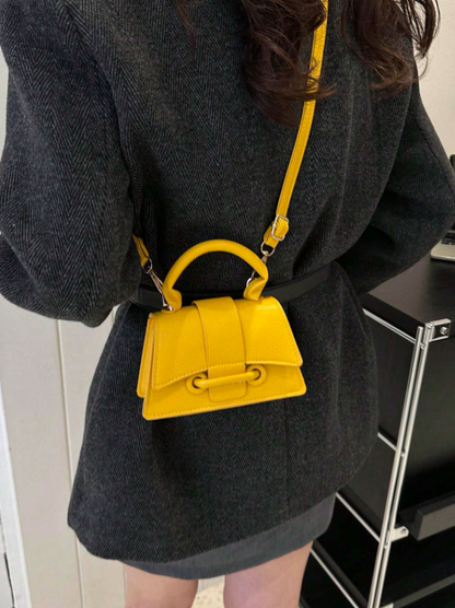Yellow Mini Crossbody/Handle Bag