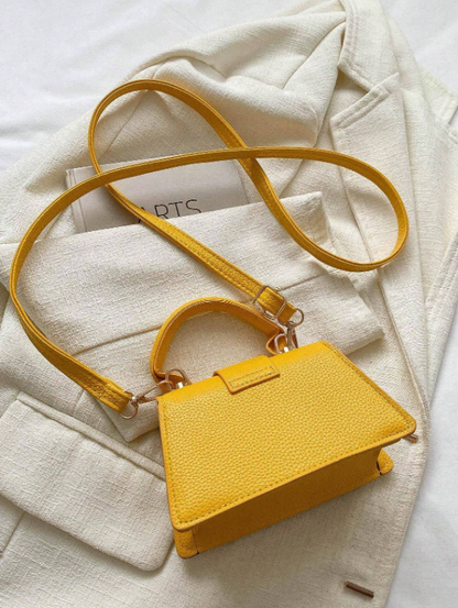 Yellow Mini Crossbody/Handle Bag