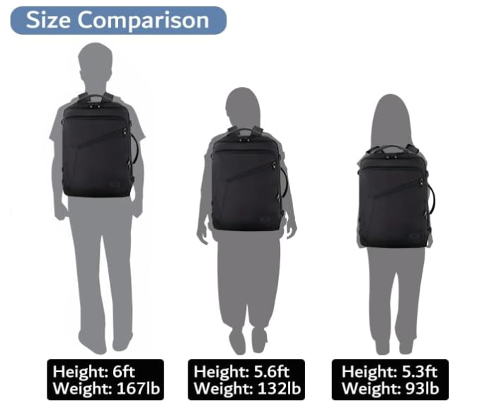 MATEIN  Carryon/Work Backpack