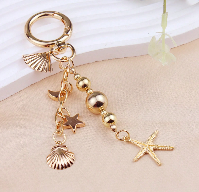 Seashell Bag Charm