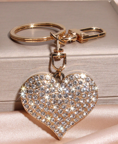 Heart Bag Charm