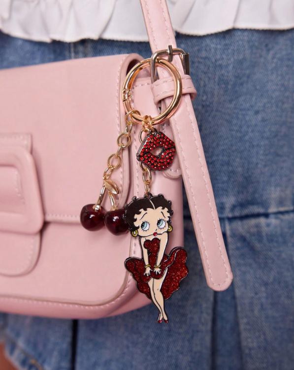 Betty Boop Bag Charm