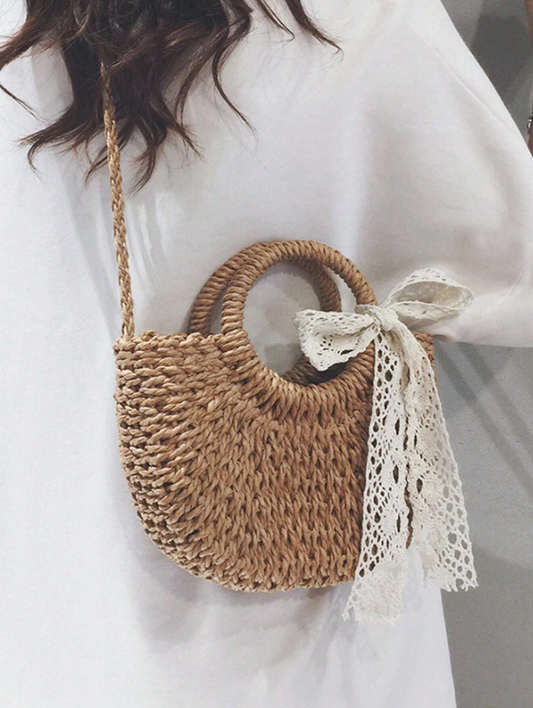 Woven Beach Crossbody/Handbag