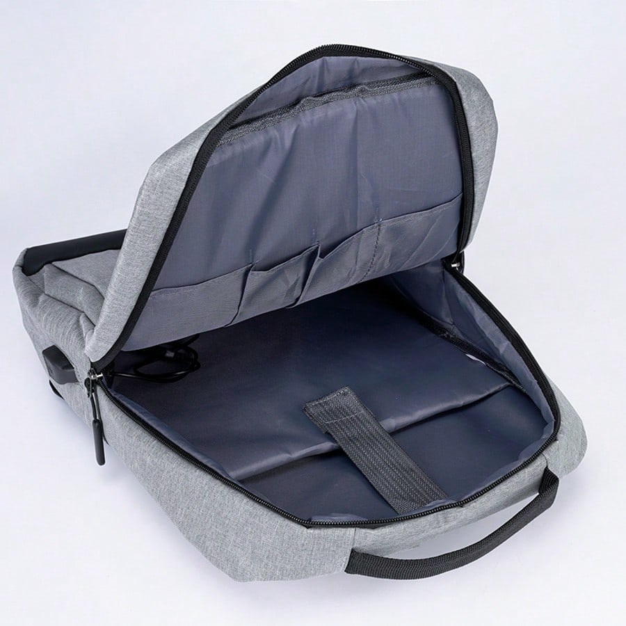 Minimal Laptop Backpack - Black