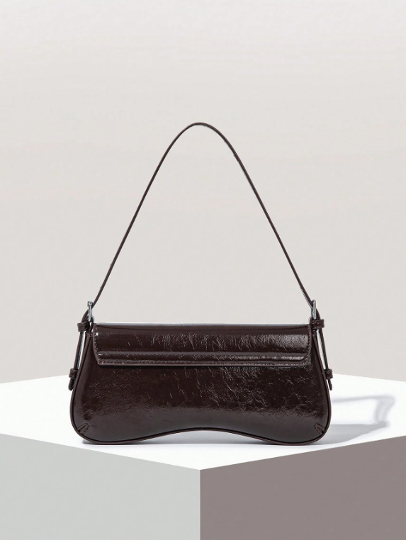 Retro Style Baguette Bag