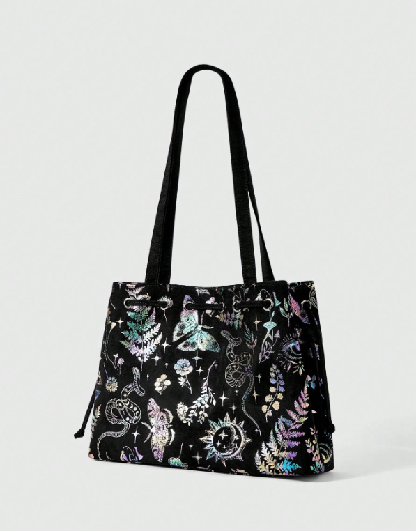 Floral Butterfly Underarm Bag