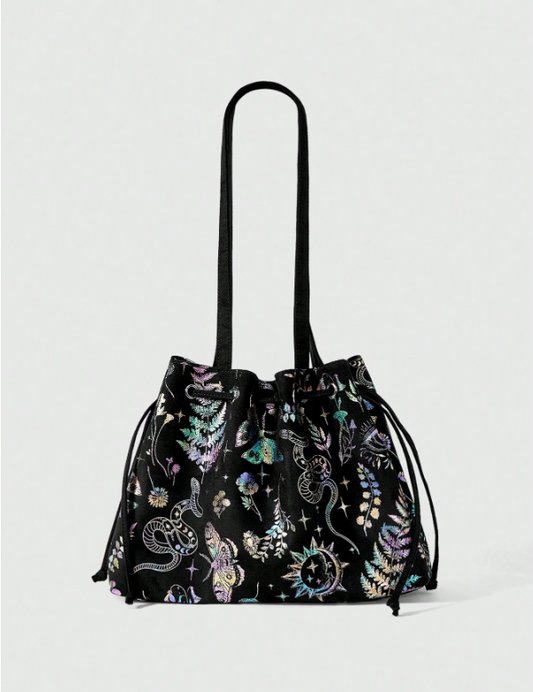Floral Butterfly Underarm Bag