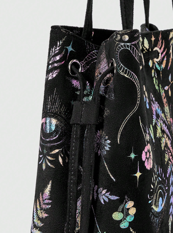 Floral Butterfly Underarm Bag