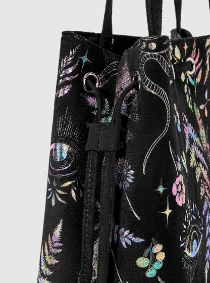 Floral Butterfly Underarm Bag