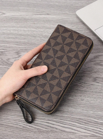 Retro Floral Pattern Clutch