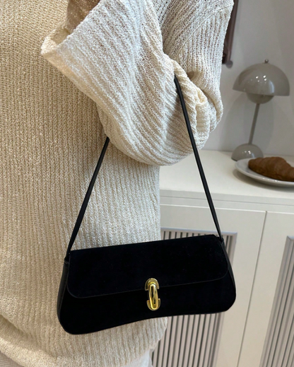 Metal Decor Underarm Bag