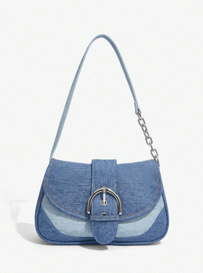 Vintage Denim Faux Bag