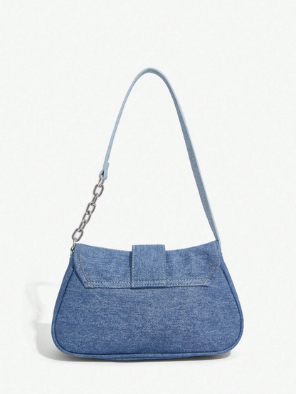 Vintage Denim Faux Bag