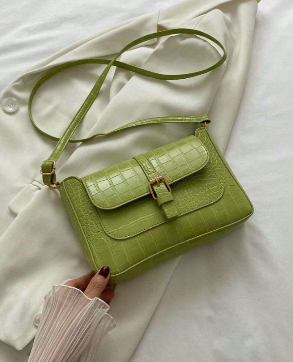 Crocodile Pattern Crossbody