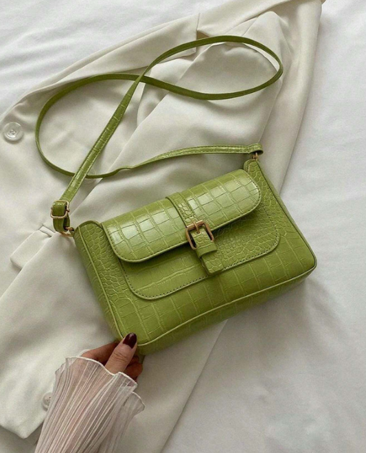 Crocodile Pattern Crossbody