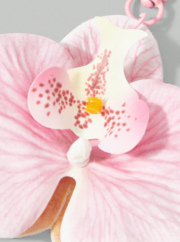 Tropical Flower Bag Charm