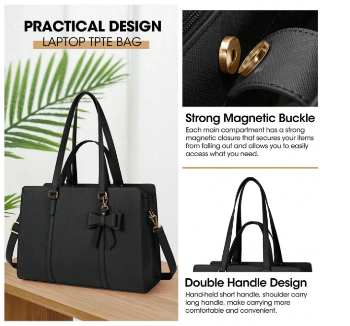 Elegant Bow Laptop Bag