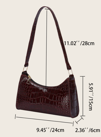 Crocodile Pattern Bag