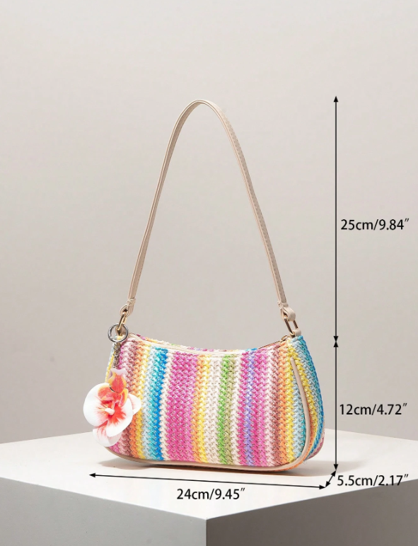 Rainbow Underarm Bag