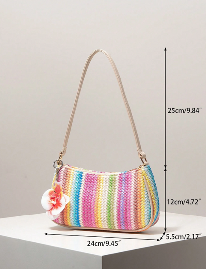 Rainbow Underarm Bag