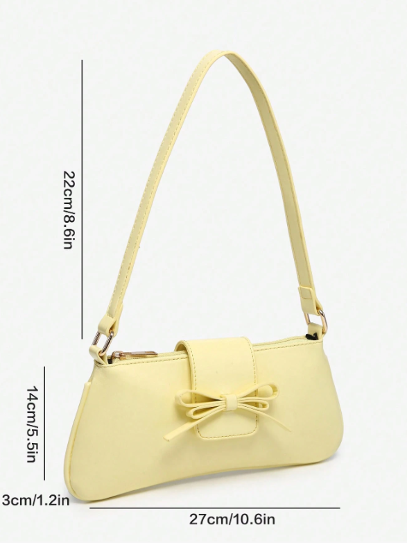 Bowknot Underarm Bag