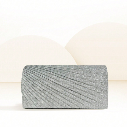 Sparkling Silver Crossbody/Clutch