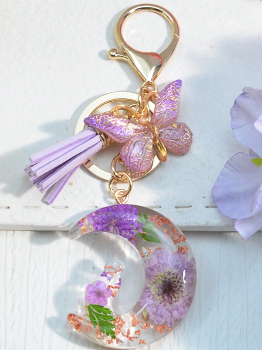 Lunar Butterfly Bag Charm