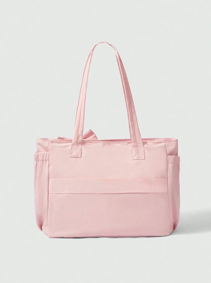 Pink Bow Tote Bag