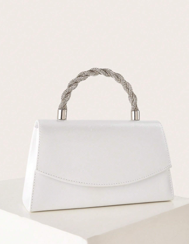 Refined Bag with Sparkling Handle/Strap