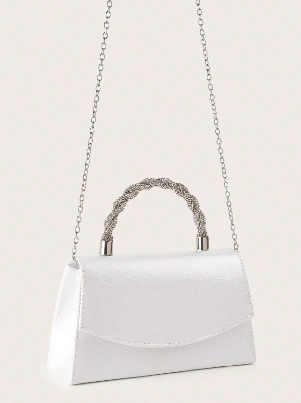 Refined Bag with Sparkling Handle/Strap
