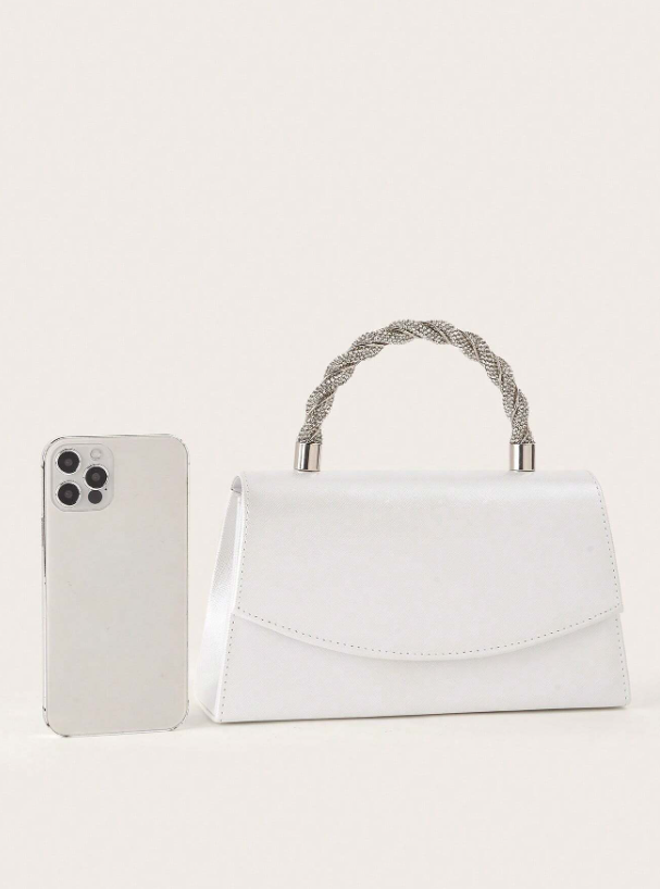 Refined Bag with Sparkling Handle/Strap