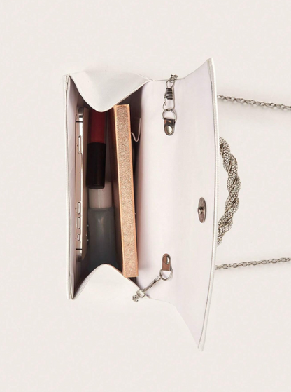 Refined Bag with Sparkling Handle/Strap