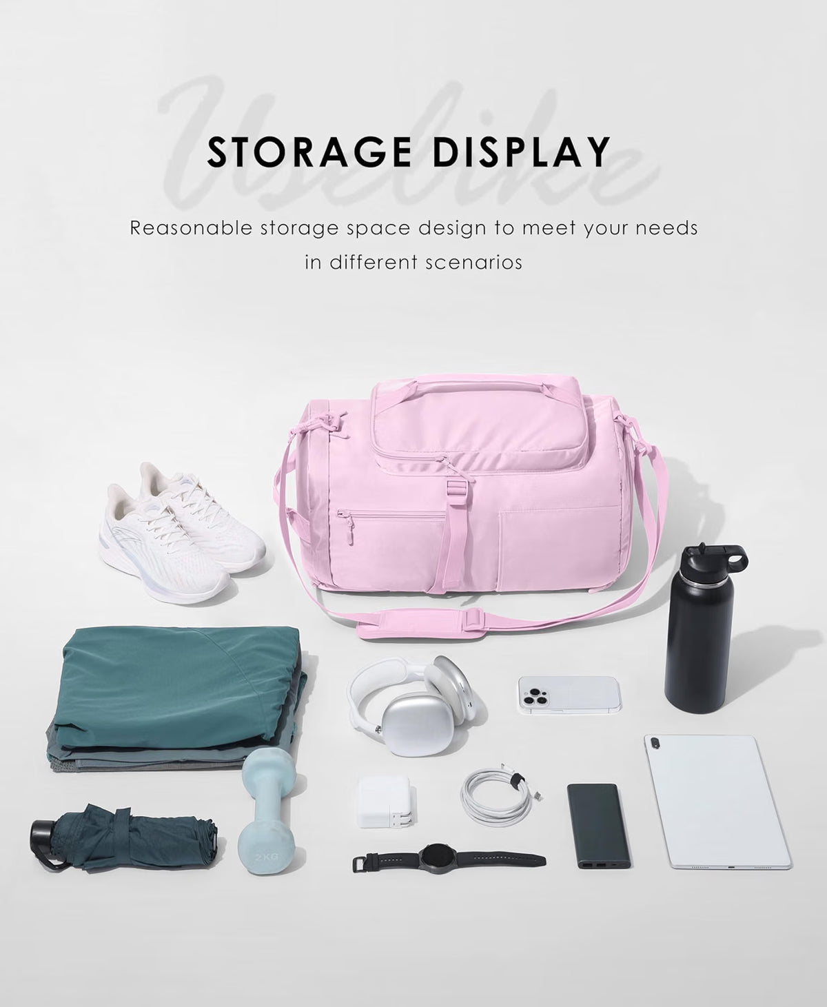 Convertible Compact Gym Backpack / Duffel Bag