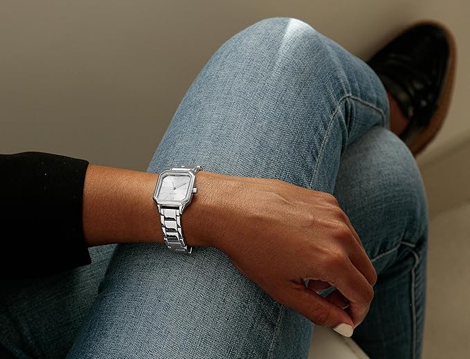 Nine West Women's Evening Watch Silver